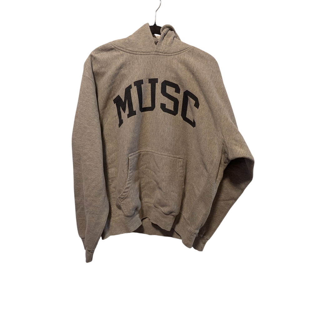 Pro Player Gray Hoodie with Black Lettering